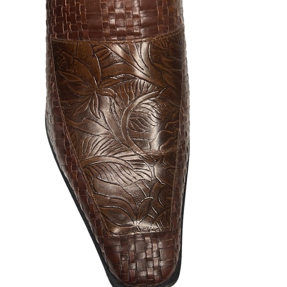 Art Effects Leather Mules - Picture 5 of 8